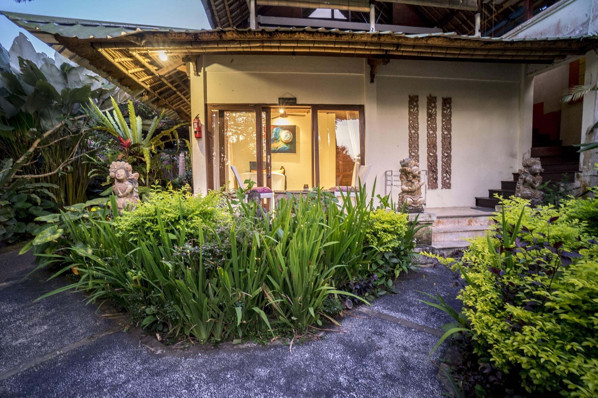 Gajah Biru Bungalows Ubud Exterior foto