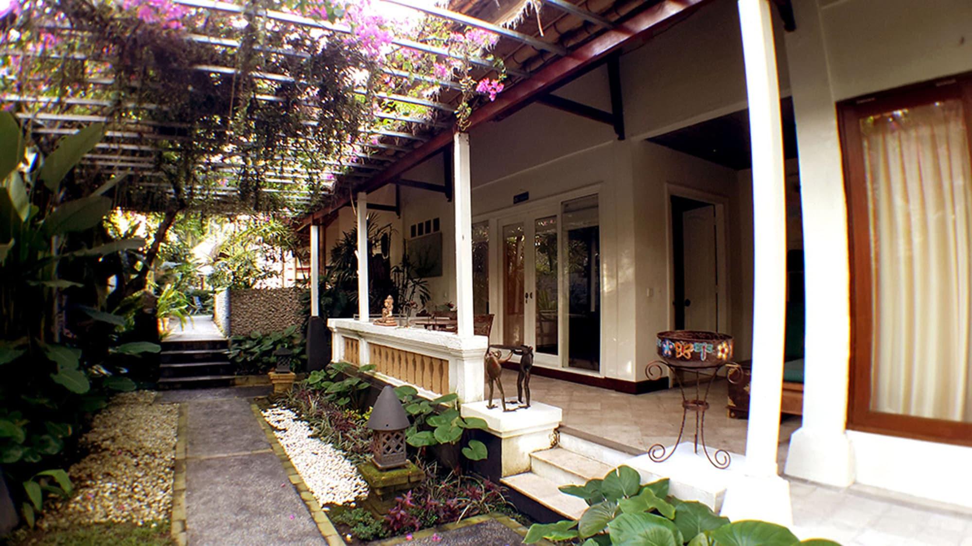 Gajah Biru Bungalows Ubud Exterior foto