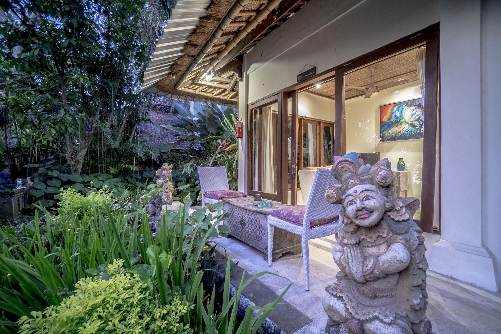 Gajah Biru Bungalows Ubud Exterior foto