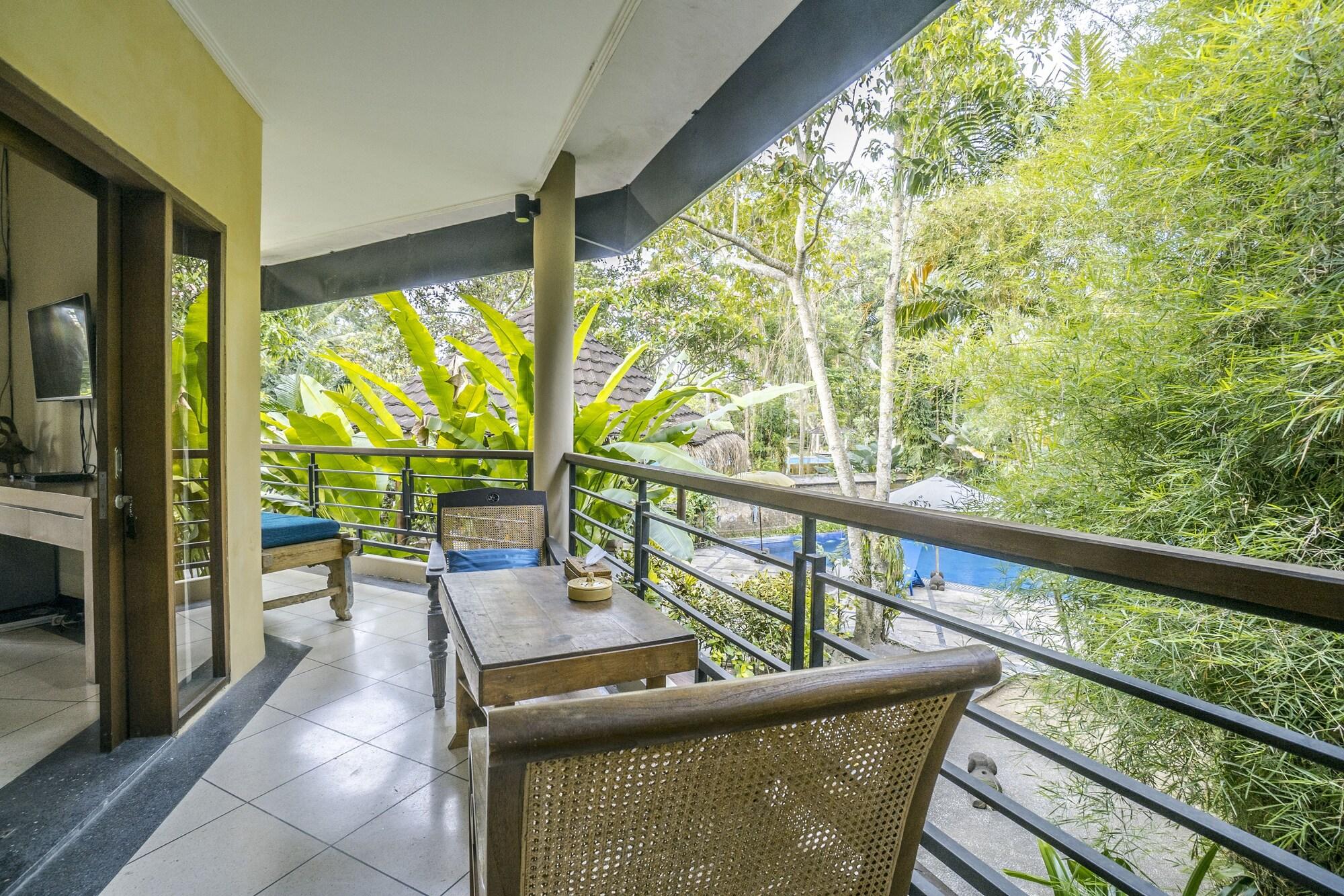 Gajah Biru Bungalows Ubud Exterior foto