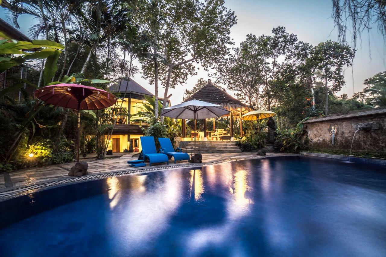 Gajah Biru Bungalows Ubud Exterior foto