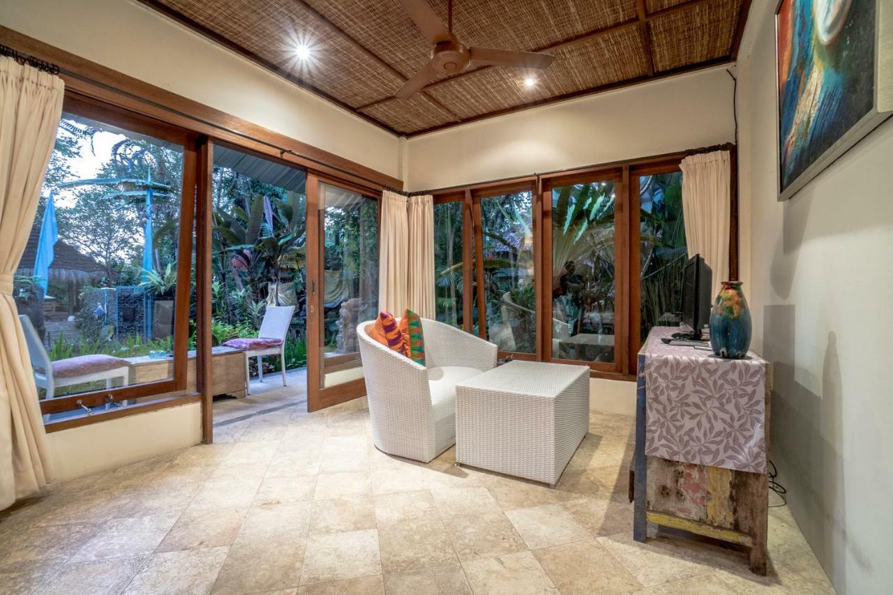Gajah Biru Bungalows Ubud Exterior foto