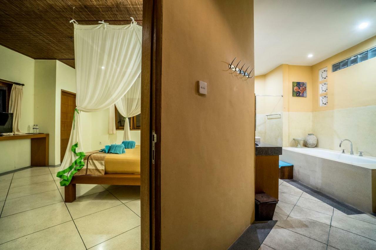 Gajah Biru Bungalows Ubud Exterior foto