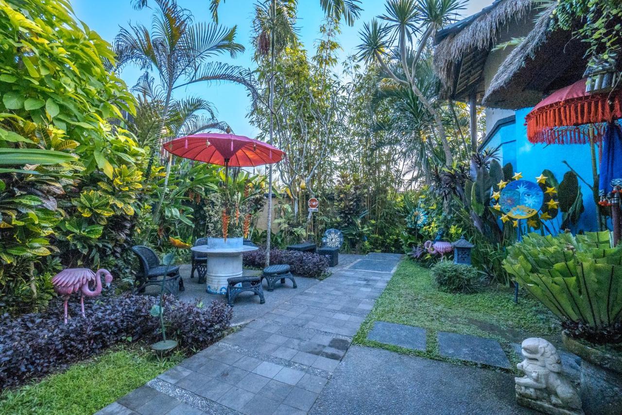 Gajah Biru Bungalows Ubud Exterior foto