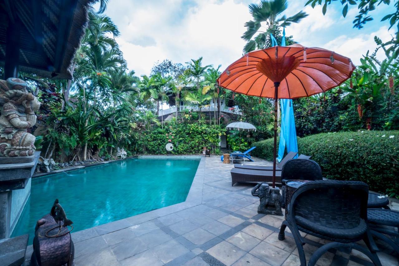 Gajah Biru Bungalows Ubud Exterior foto